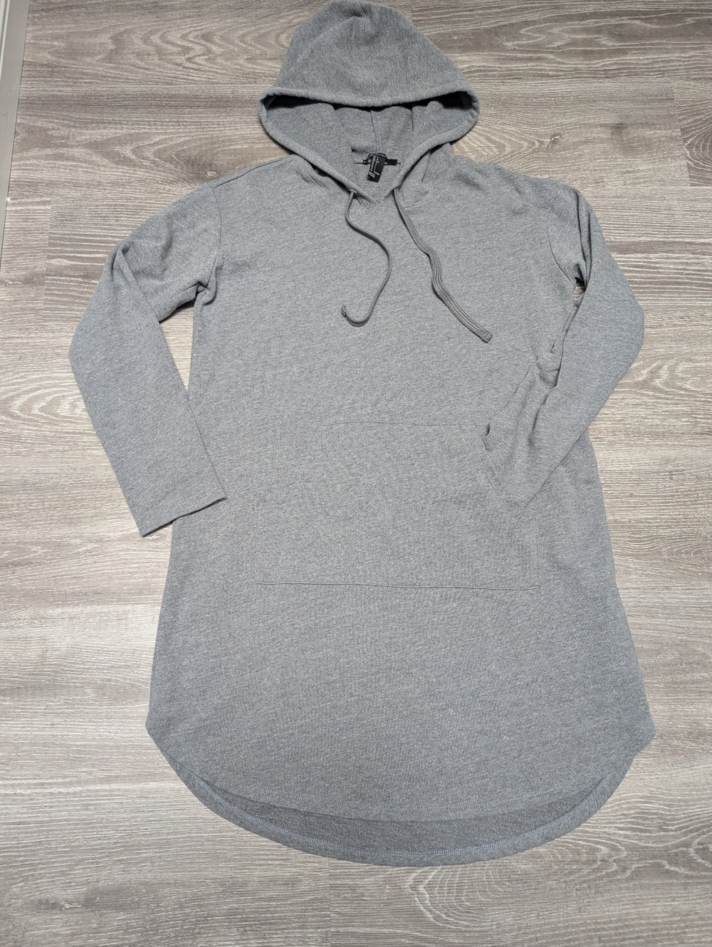 FOREVER 21 | longline hooded sweater dress